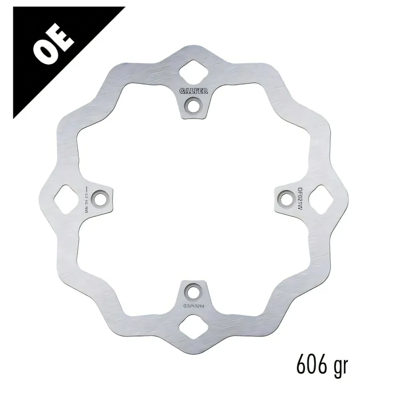 Bremsscheibe Set Galfer 2x DF021W WAVE® mit ECE R90 Zulassung, starr vorne 276x4mm für Honda XRV Africa Twin 750 ccm Bj. 1990 - 2003 Sonderangebot