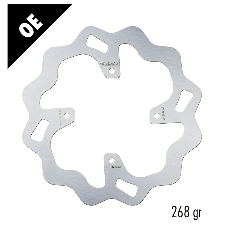 Letzte Chance Bremsscheibe Galfer DF047W WAVE® mit ECE R90 Zulassung, starr hinten 190x3mm für Honda CR R CRF 80 - 150 ccm Bj. 1990 - 2022