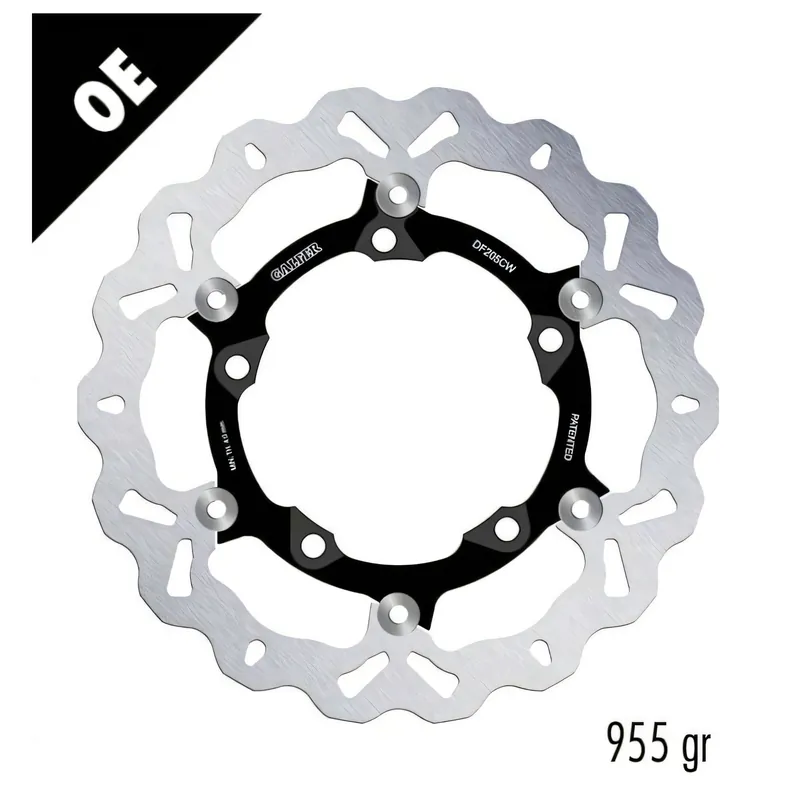 Top-Seller Bremsscheibe Galfer DF205CW WAVE® mit ECE R90 Zulassung, schwimmend vorne 290x4,5mm für Kawasaki Versys X Z SL Ninja R 125 - 300 ccm Bj. 2013 - 2023
