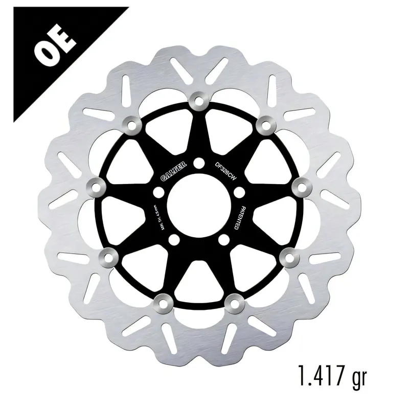 Bestseller Bremsscheibe Set Galfer 2x DF326CW WAVE® mit ECE R90 Zulassung, schwimmend vorne 310x5mm für Suzuki GSX-R G.H.J 1100 ccm Bj. 1986 - 1988
