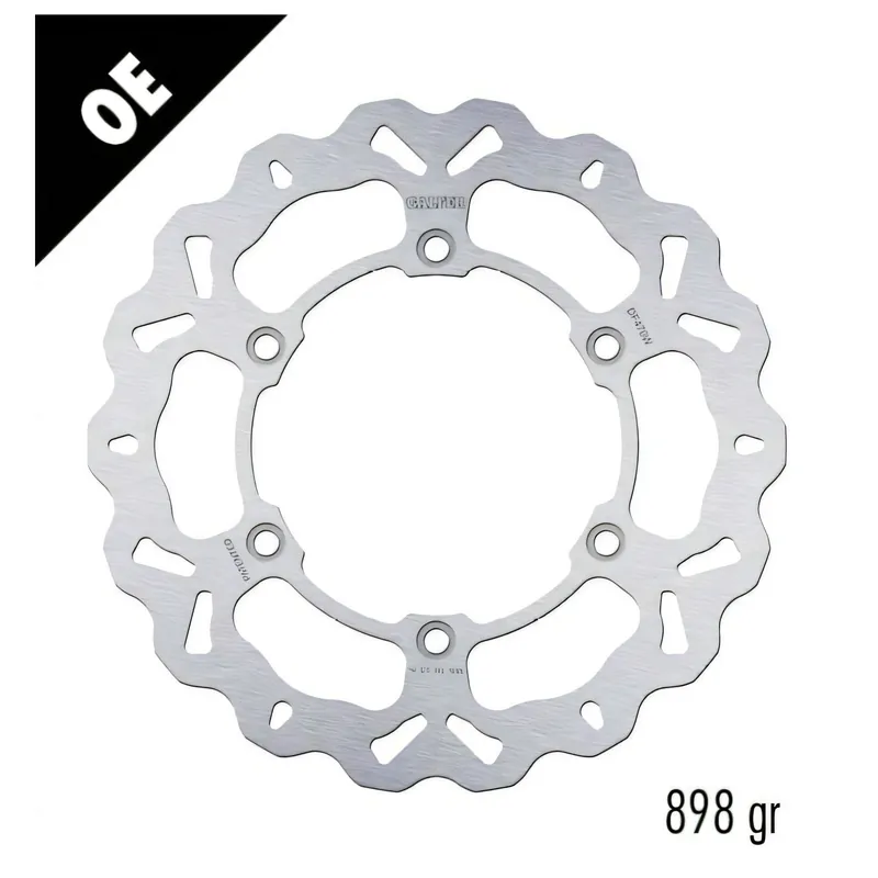 Bremsscheibe Galfer DF470W WAVE® mit ECE R90 Zulassung, starr vorne 282x4mm für Yamaha XT Z Tenere E YBR 2, MBK X-Power TZR R1 50 - 660 ccm Expressversand