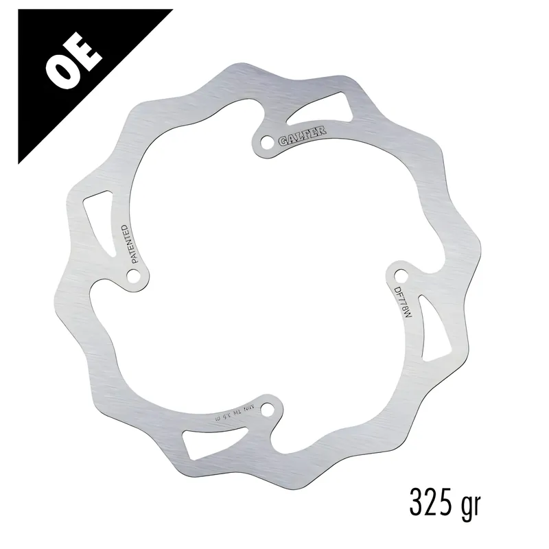 Bremsscheibe Galfer DF778W WAVE® mit ECE R90 Zulassung, starr hinten 201,5x4mm für KTM SX XC 85 / 105 ccm Bj. 2007 - 2011 Direkt Vom Hersteller