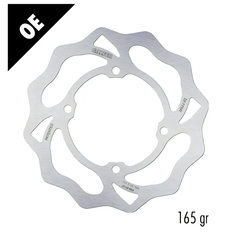 Knallerangebot Bremsscheibe Galfer DF779W WAVE® mit ECE R90 Zulassung, starr vorne 160x2,5mm für Husqvarna TC, KTM SX LC Pro-Junior Pro-Senior Gas MC EE 5 0 50 ccm Bj. 2006 - 2023