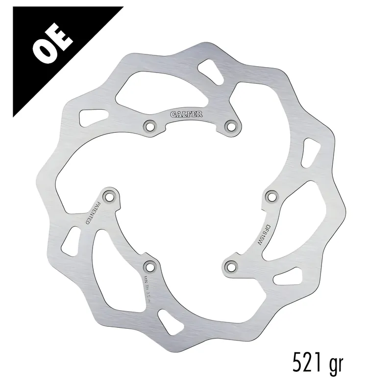 Heißes Angebot Bremsscheibe Galfer DF815W WAVE® mit ECE R90 Zulassung, starr hinten 240x4mm für Beta RR Enduro Oilmix EFI Racing Xtrainer 250 - 498 ccm Bj. 2012 - 2025