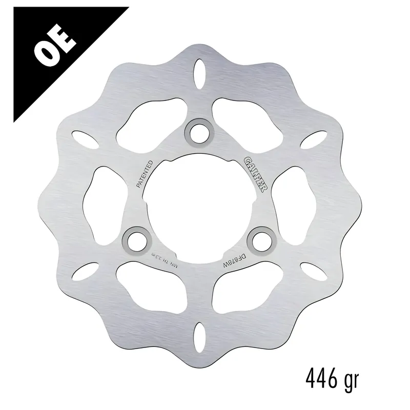 Saisonangebot Bremsscheibe Galfer DF878W WAVE® mit ECE R90 Zulassung, starr vorne 180x4mm für Kymco Top Boy Dink 1 Street Filly Agility Carry YUP 50 - 150 ccm
