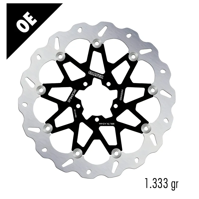 Bremsscheibe Set Galfer DF843CWI & DF843CWD WAVE® mit ECE R90 Zulassung, schwimmend vorne 320x5mm für KTM Super Duke R EVO 1290 / 1390 ccm Bj. 2014 - 2024 Heißes Angebot