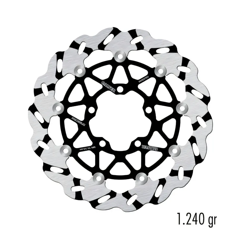 Neu Bremsscheibe Set Galfer DF906CRWI & DF906CRWD WAVE® Racing Grooved schwimmend vorne 310x5mm für Triumph Bonneville Street Scrambler EFI Cup Twin Daytona Bj. 2013 - 2025