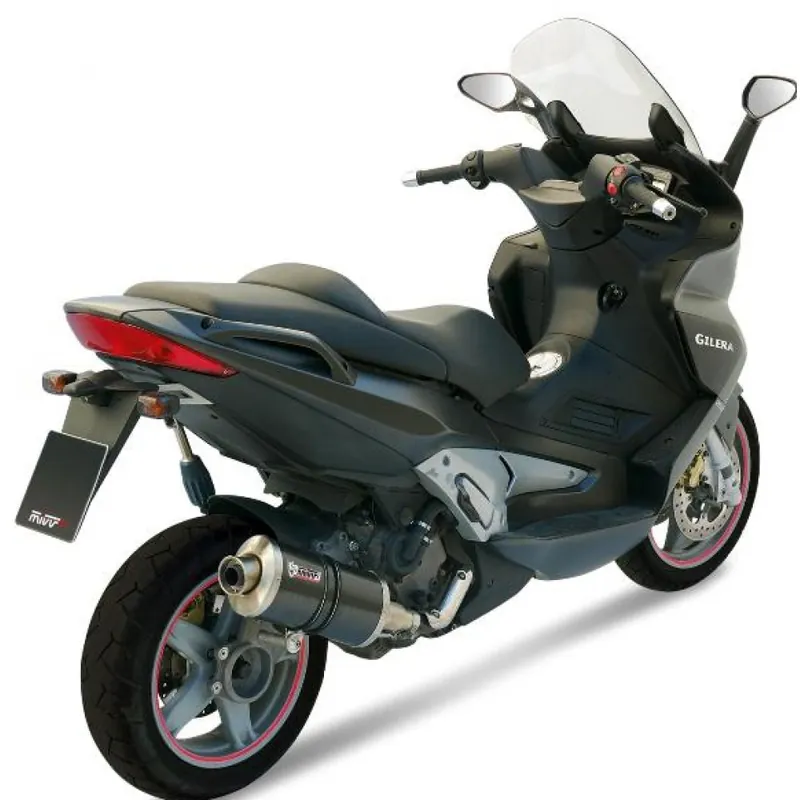 Auspuffanlage Mivv SLIP-ON Carbon Oval Sport für Gilera Fuoco Nexus SP 500 ccm Neuheit