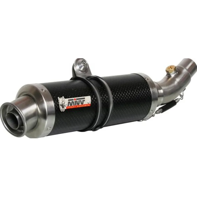 Auspuffanlage Mivv SLIP-ON Carbon GP Sport für KTM Duke / R 690 ccm Bj. 2012 - 2015 Geprüft