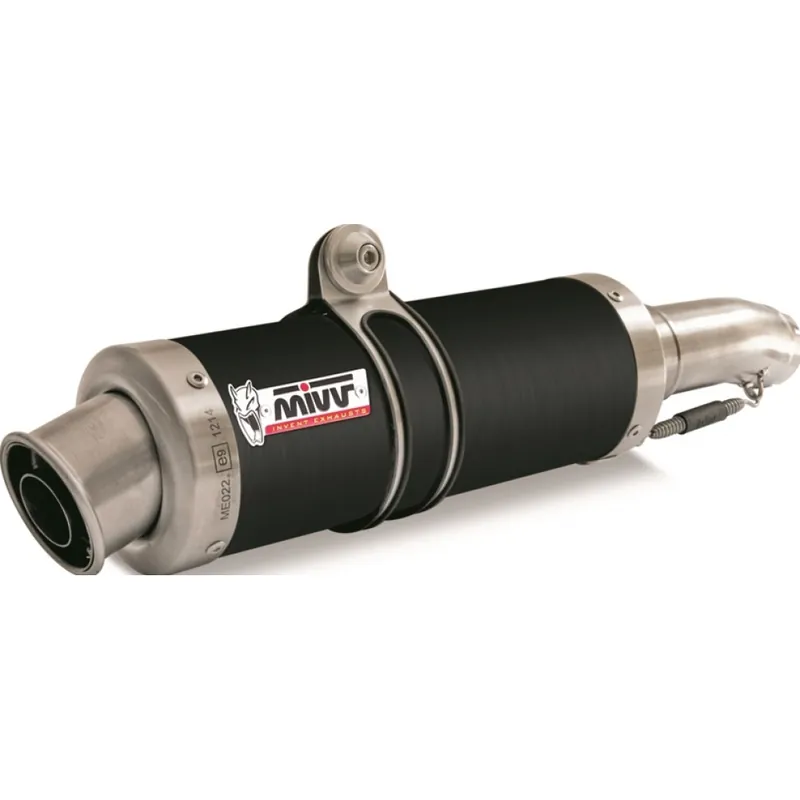 Geprüft Auspuffanlage Mivv SLIP-ON Edelstahl schwarz GP Sport für Yamaha FZ 8 Fazer S / SA N NA FZ8 800 ccm Bj. 2010 - 2016