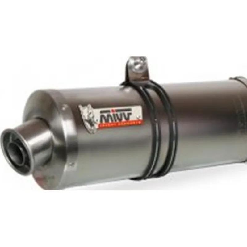 Auspuffanlage Mivv 2 SLIP-ON Edelstahl Oval Sport für Yamaha YZF-R1 1000 ccm Bj. 2004 - 2006 Neu Im Sortiment