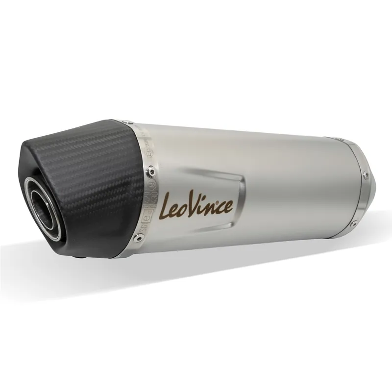 Heißes Angebot Endschalldämpfer LeoVince 2x LV ONE EVO mit Zulassung, Edelstahl, Carbon Kappe für Yamaha FJR 1300 A / AS Bj. 2001 - 2015 E1 / E2 / E3