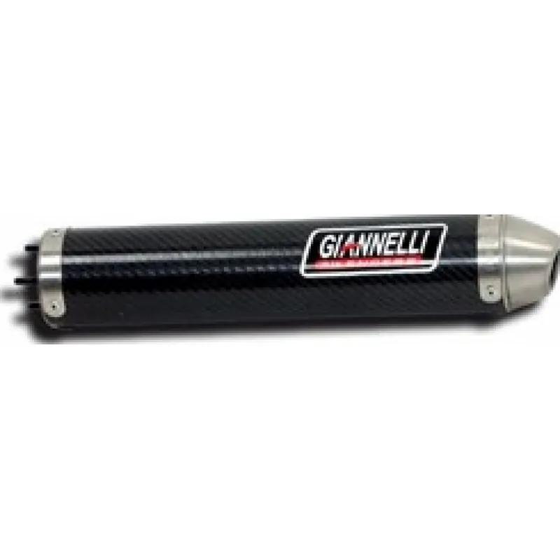 Auspuffanlage Giannelli Endtopf Carbon mit ABE für Aprilia / Derbi / MBK / Peugeot / Rieju / Yamaha Ausverkauf