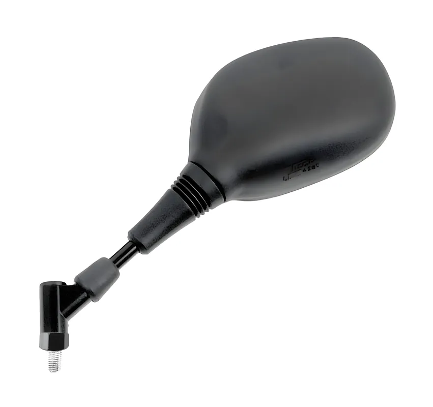 Markenware Spiegel Vicma links schwarz in OEM - Qualität M10/125