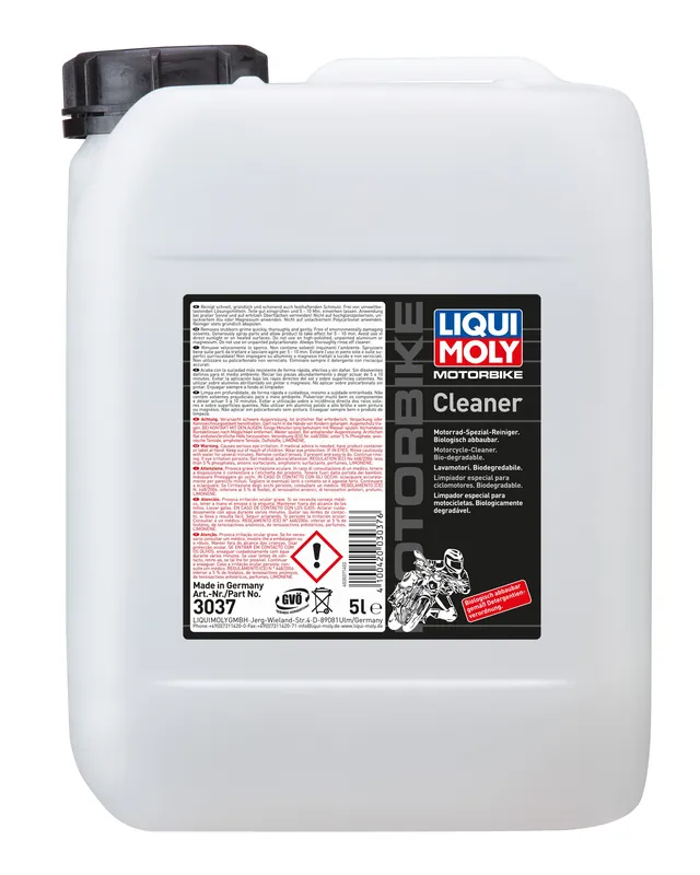 Motorbike Cleaner Liqui Moly 3037 Reinigungsflüssigkeit Motorradpflege 5L Preisreduziert