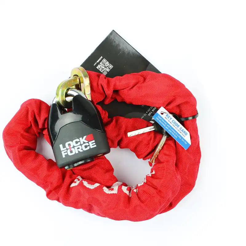 Top-Seller Diebstahlschutz Schloss Kette LOCKFORCE BOA 180cm universal