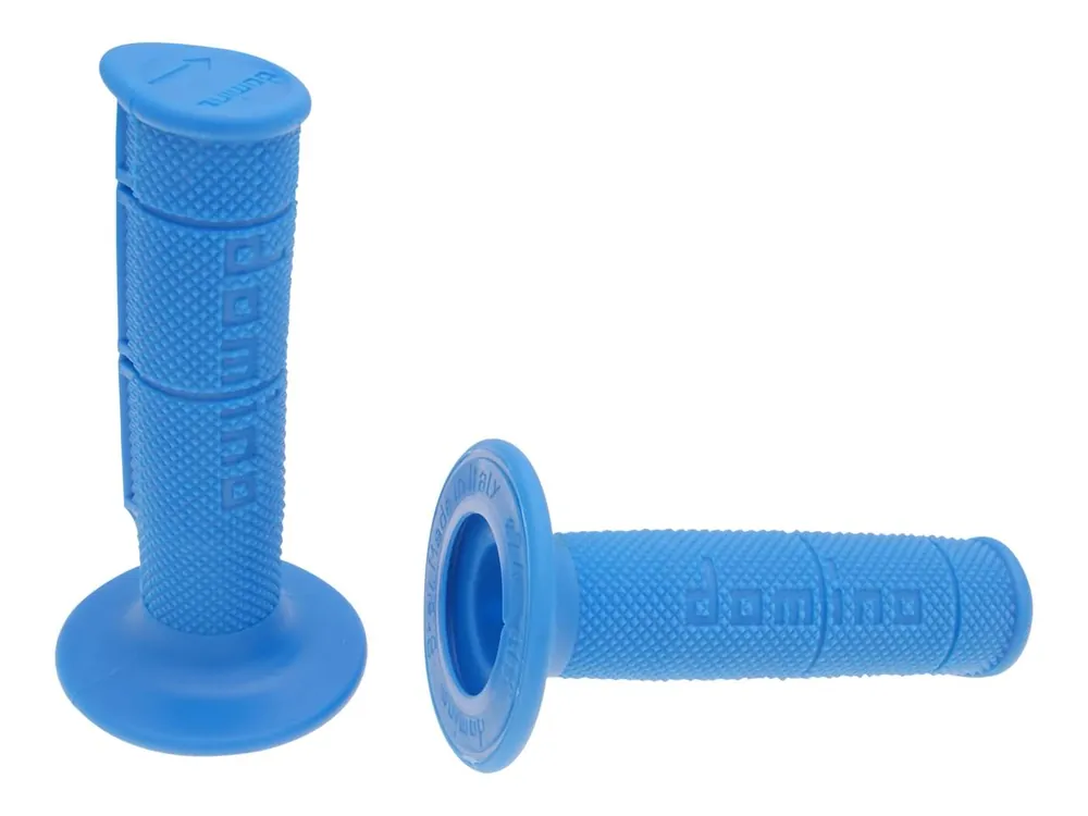 Markenprodukt Griffe Satz Domino 1150 Off-Road Halbwaffel blau