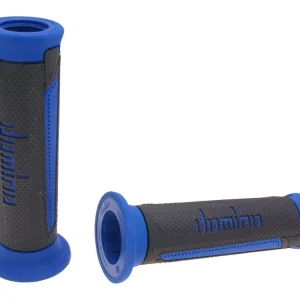 Knallerangebot Griffe Satz Domino A350 On-Road anthrazitgrau / blau mit offenen Enden