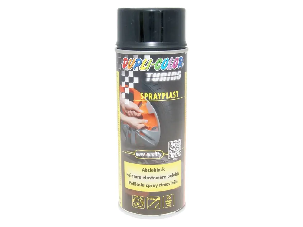 Abziehlack Dupli-Color Sprayplast schwarz glänzend 400ml Sale
