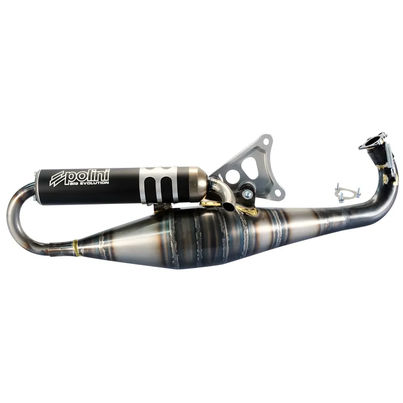 Auspuff Polini Racing Big Evolution 94ccm TWD für Minarelli liegend LC Preisreduziert