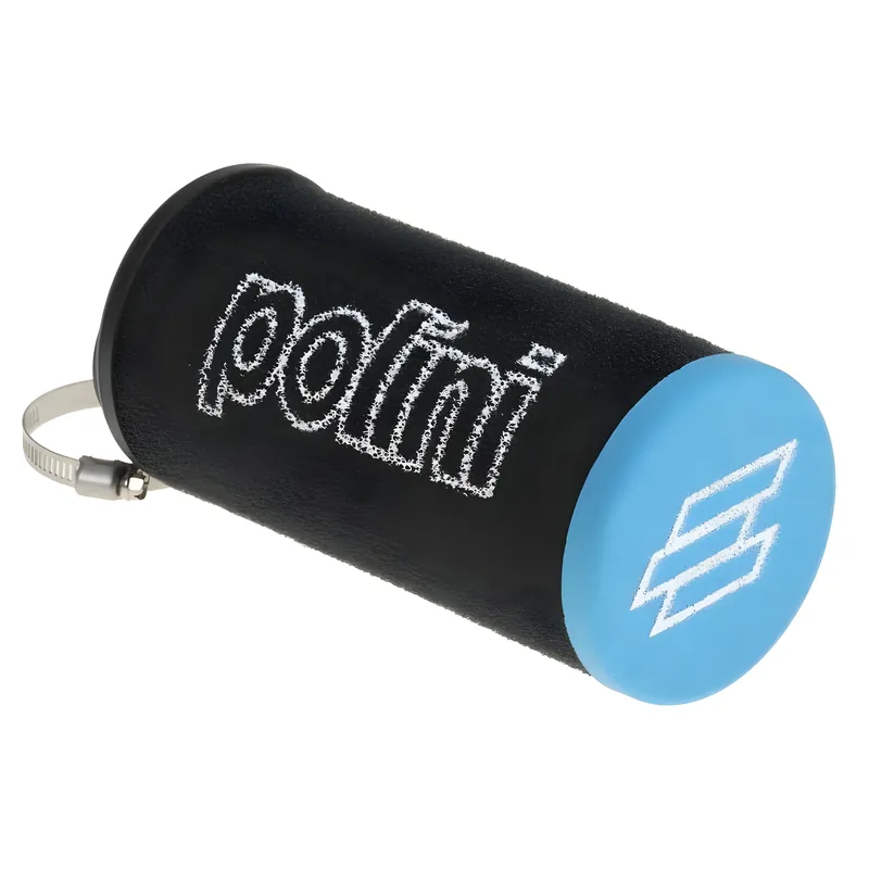 Neue Ware Luftfilter Polini Evolution 2 39mm gerade schwarz-blau