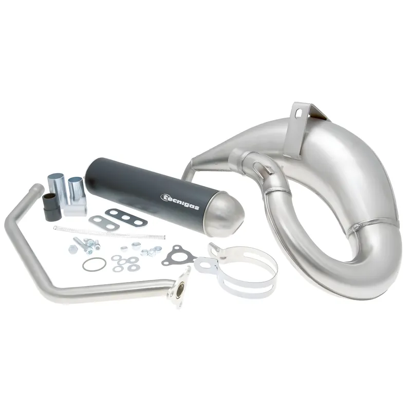 Top-Seller Auspuff Tecnigas E-NOX mit Zulassung für Rieju MRX RR SMX Spike2, MH Furia, Peugeot XP6