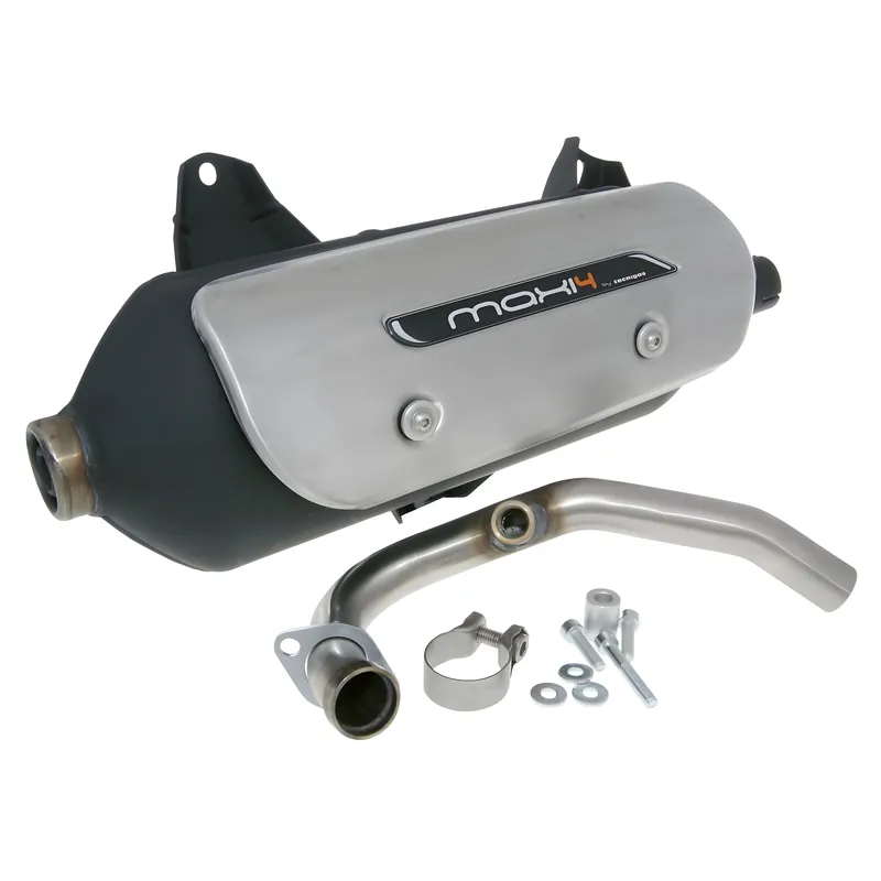 Auspuff Tecnigas Maxi 4N mit Zulassung für Vespa GTS 300ie Meistverkauft