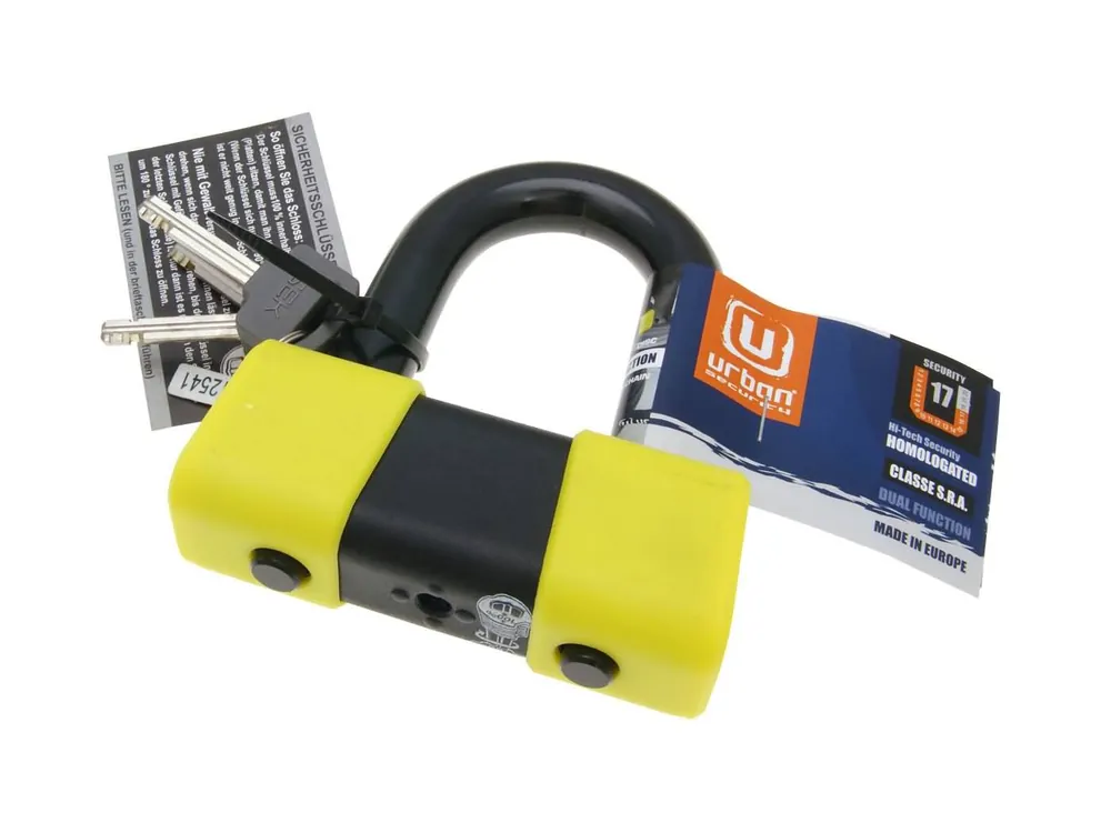 Letzte Chance Bügelschloss Urban Security Mini d=18mm, 75x48mm