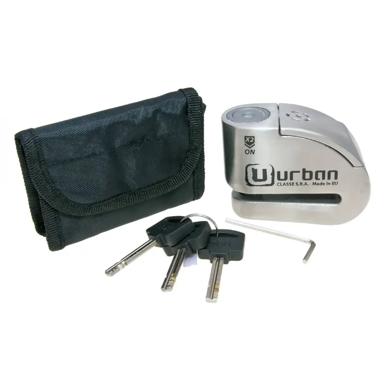Bremsscheibenschloss mit Alarmfunktion Urban Security UR14S d=14mm Knallerangebot