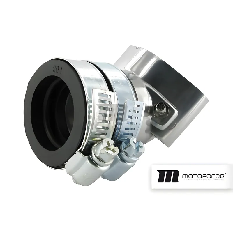 Ansaugstutzen Motoforce RACING GY6 4-Takt d.28mm Anschlussweite 35mm Abverkauf