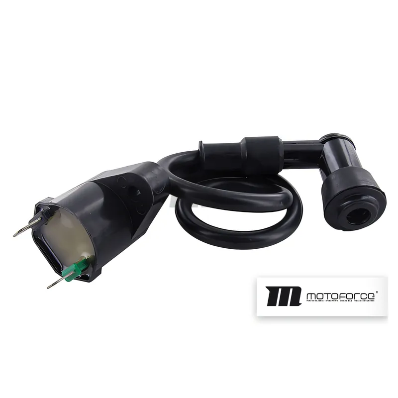 Zündspule Motoforce 2 Pins 90 Grad Stecker universal Schneller Versand