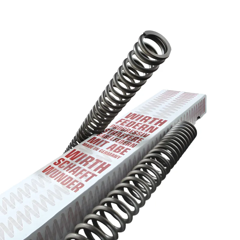Sonderangebot Gabelfeder Satz Wirth 6021 Progressiv-Straffere Federn mit ABE 2 Stück