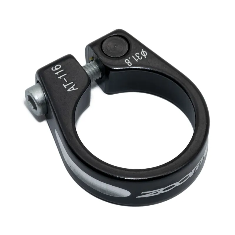 Angebot Sattelklemme Sitz Schnellverschluss schwarz gefräst 31,8mm Vicma ZO-3