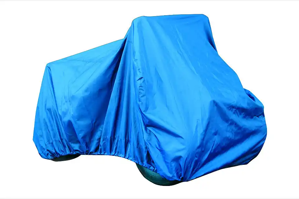 Rabatt Abdeckplane für ATV blau Größe XL Länge 251cm, Breite 125cm, Höhe 85cm