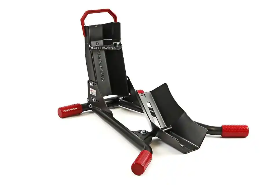 Zertifiziert Motorradständer STEADYSTAND AC 250 für 15 - 19 Zoll Reifen und für Reifenbreite von 90 - 130mm