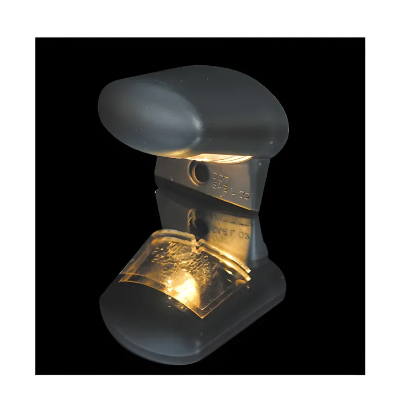 Markenprodukt Nummernschildbeleuchtung oval, schwarz