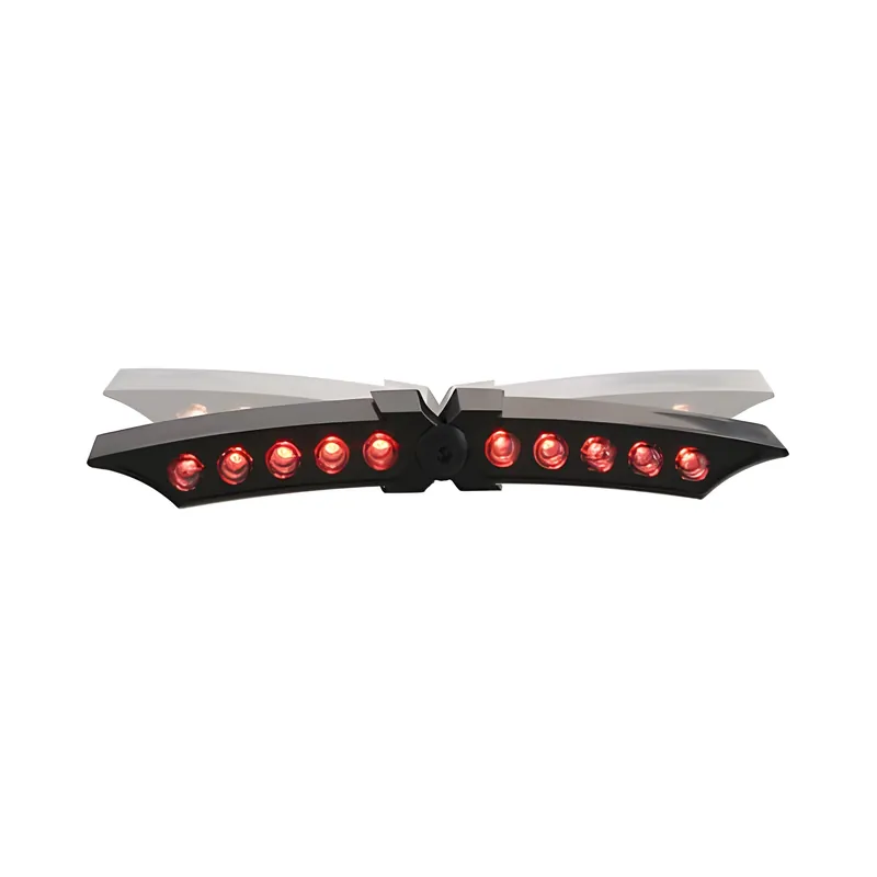 SHIN YO LED-Rücklicht X-WING, schwarzes Gehäuse Beliebt