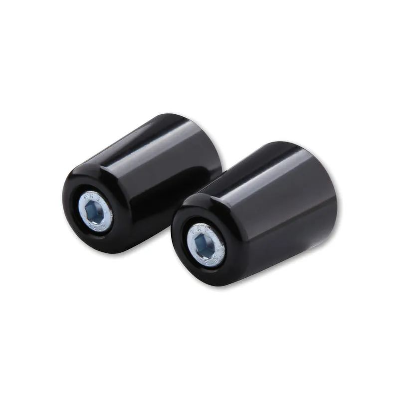 Lenkergewichte Highsider Aluminium, schwarz, 2 Stück für Kawasaki Originallenker Online Kaufen