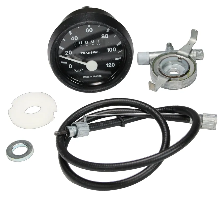 Markenware Tacho Satz für Mobylette/MBK 51 (1.8D/10.1) 120Km/H