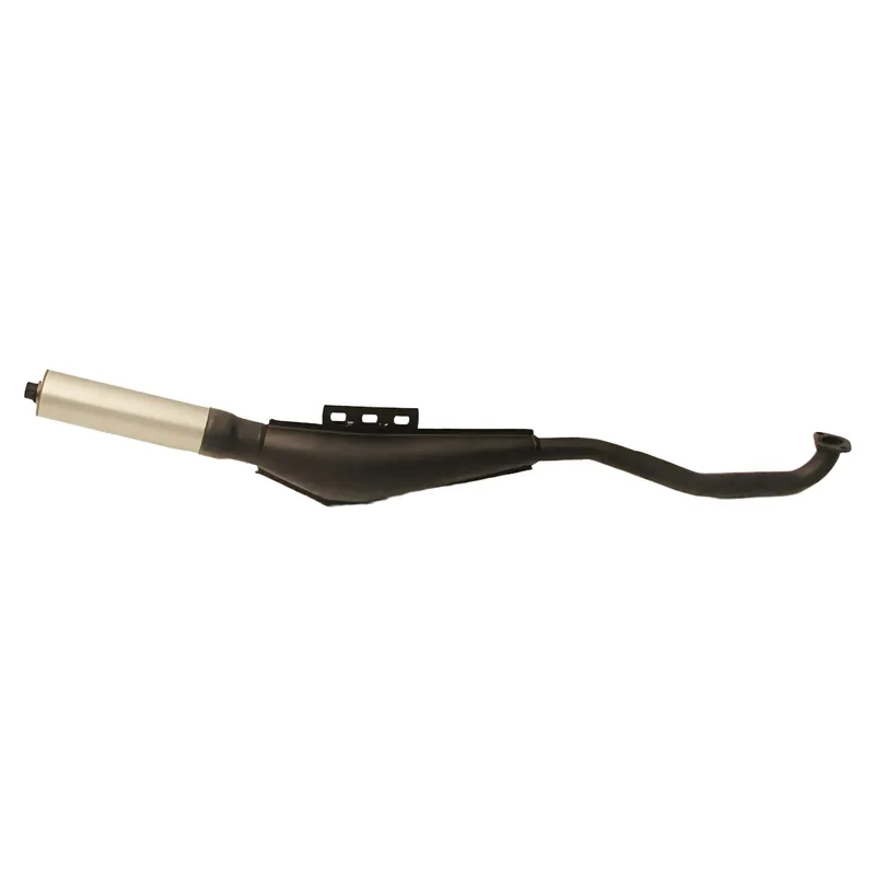 Neu Auspuff Grandprix Aluminium schwarz für Puch Maxi