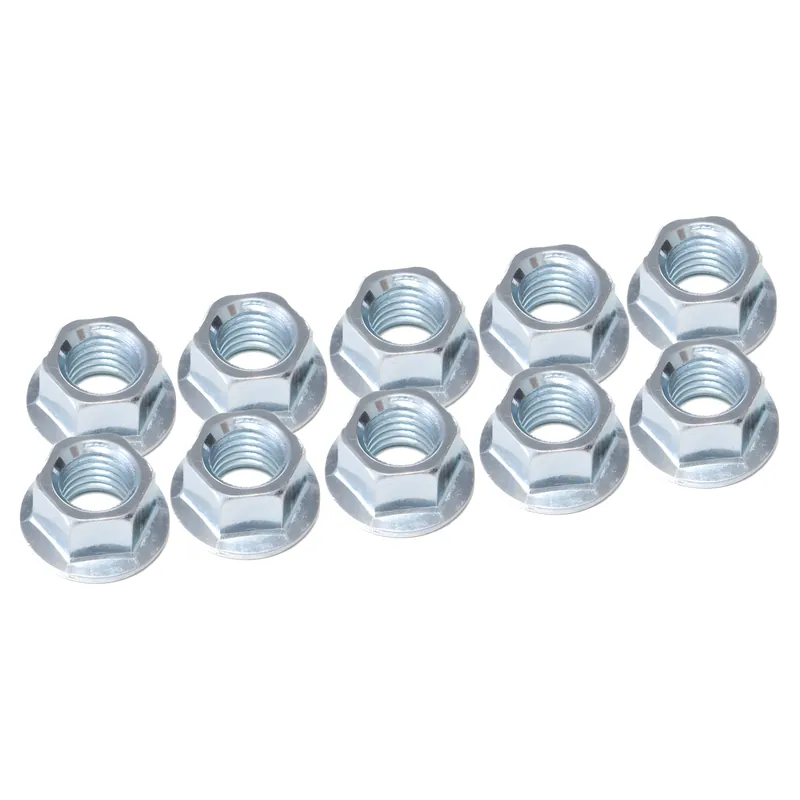 10x Mutter Variomatik / Zündung, M10x1,25mm mit Bund SW14 Direkt Vom Hersteller