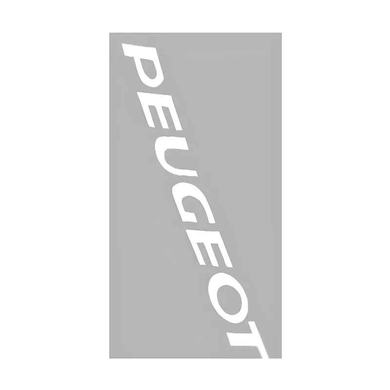 Sale Aufkleber peugeot weiß 2-teilig