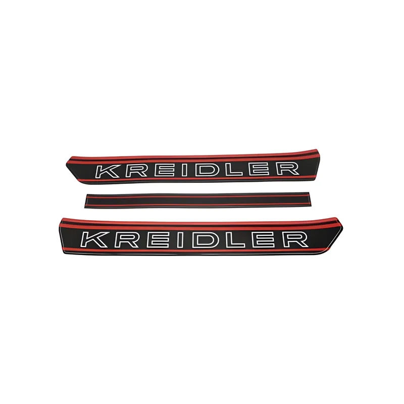 Aufkleber-Satz Benzintank schwarz/rot für Kreidler Schnäppchen