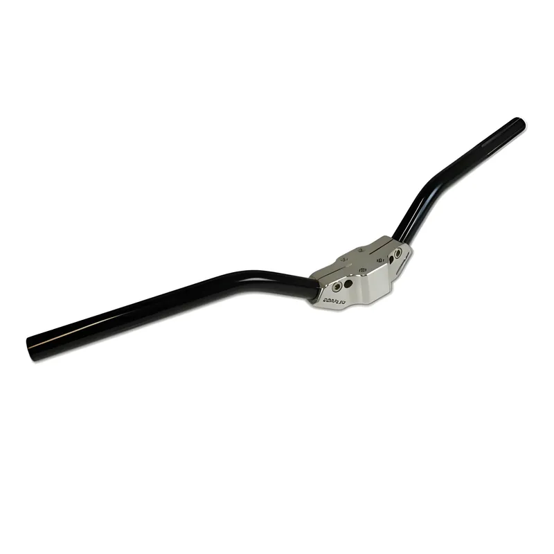 Downhilllenker, Doppler für Buffalo 600mm, silber-schwarz eloxiert Begrenztes Angebot