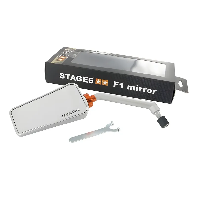 Spiegel Stage6 F1, links, M8, aluminium Preiswert