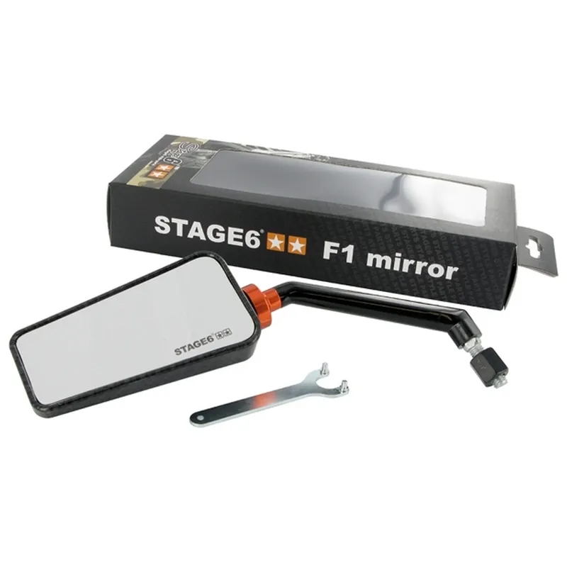 Sonderangebot Spiegel Stage6 F1, links, M8, carbon (Glanz)