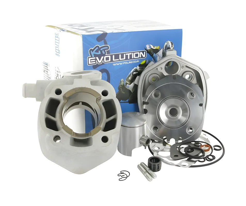 Heißes Angebot Zylinderkit Polini Evolution 50ccm, d=40,2mm, 12mm Kolbenbolzen für Minarelli 50ccm LC