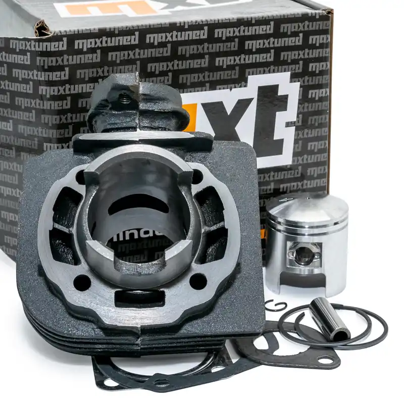 Sonderaktion Zylinderkit MXT Standard 50ccm AC 10mm Typ 1 komplett mit Zylinderkopf Kolben Dichtsatz für Morini AC / Aprilia, Benelli, Derbi, Italjet, Suzuki, TGB