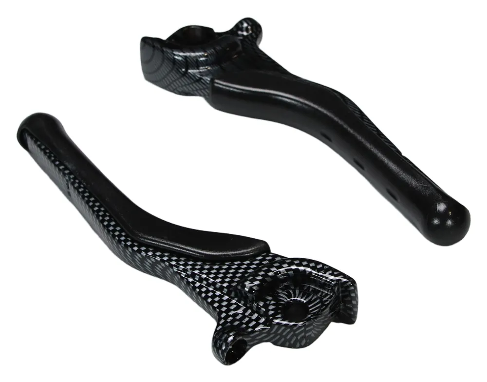 Bremshebel Set TNT, Carbon - Look für Yamaha Aerox, MBK Nitro Zertifiziert