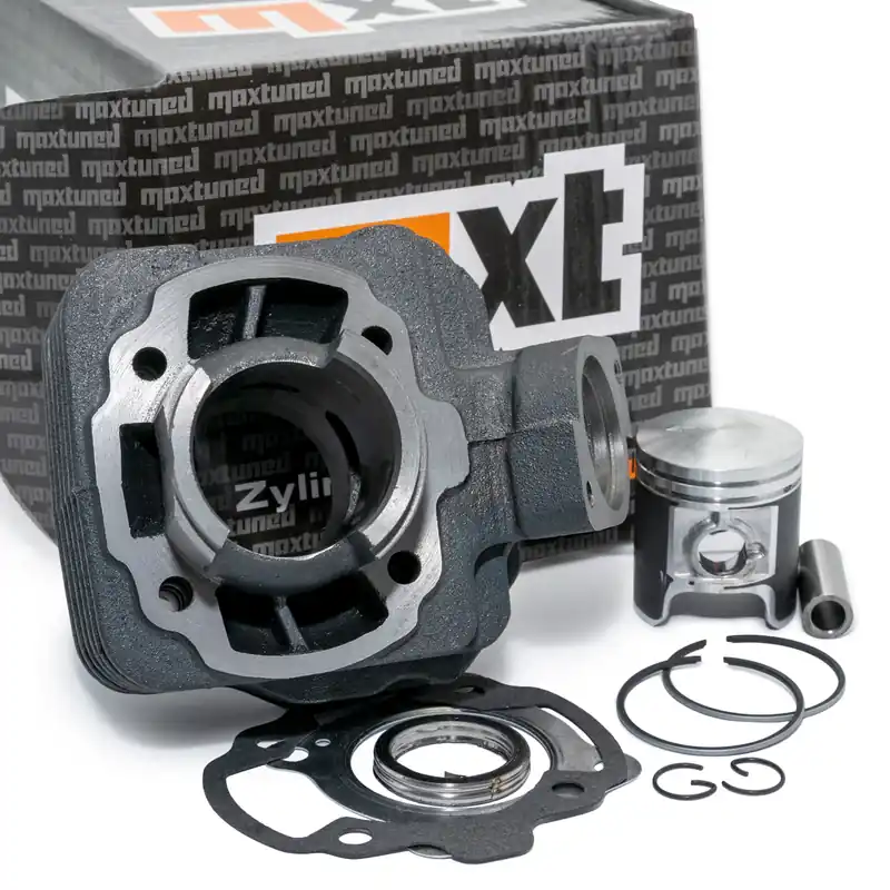Zylinderkit MXT Standard 50ccm AC komplett mit Zylinderkopf Kolben Dichtsatz für Peugeot stehend AC / Peugeot Speedfight 1/2, TKR, Vivacity, Buxy Must-Have